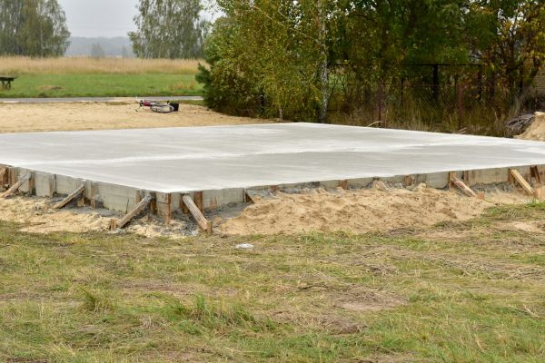 Concrete Base Installation in Merritt Island