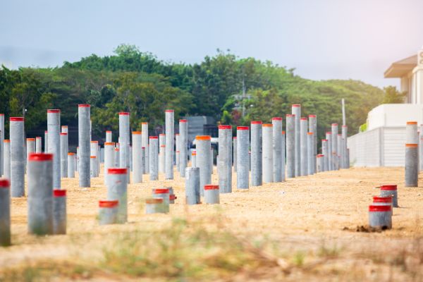 Concrete Pile Installation in Merritt Island