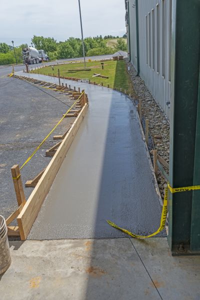 Concrete Sidewalk Paving in Merritt Island