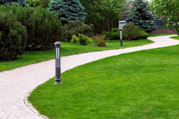 Backyard Sidewalk Installation in Merritt Island
